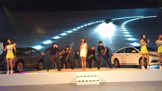 2015成都国际汽车展览会北京现代展台